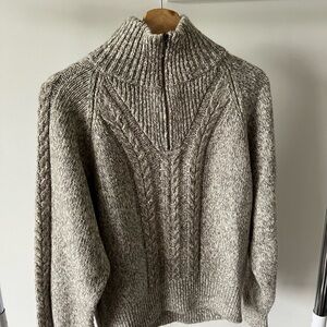Darling Gray Knit Sweater